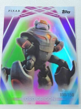 Lord Grigon Topps 2026 Disney Neon Holo Parallel Refractor Limited 100/150